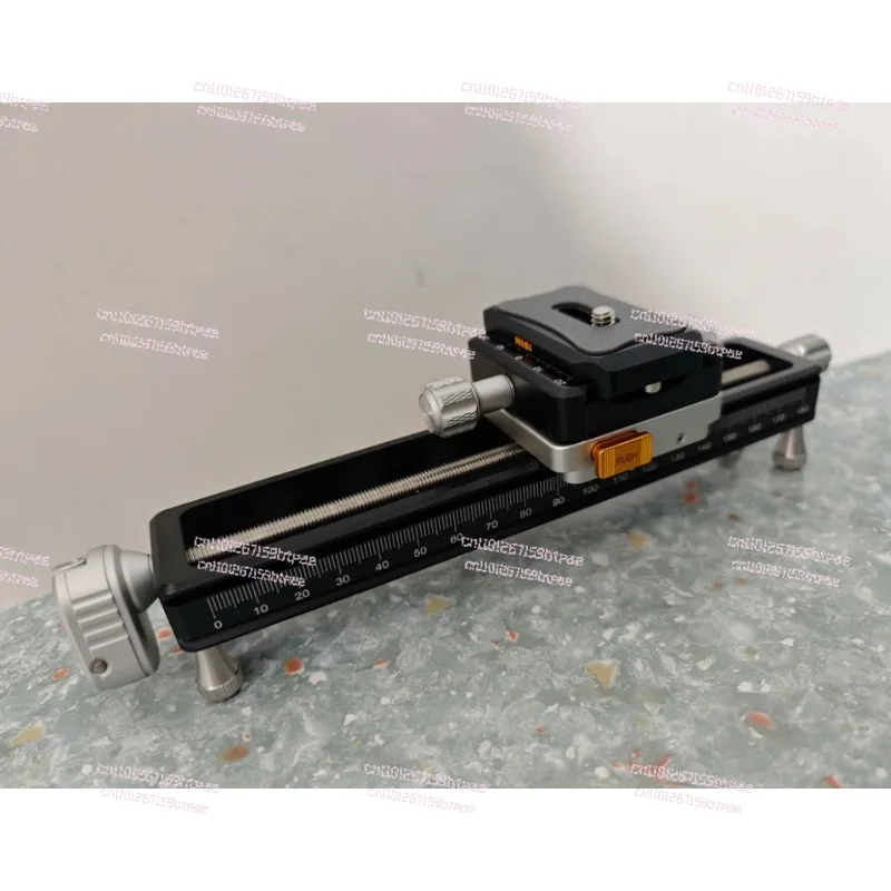 200S Macro Slider Rail Bracket, Portable Desktop Camera Slider for DSLR Micro‑movement Time‑Lapse Video Shooting Stabilizer