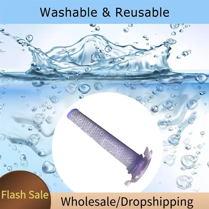 Замена переднего фильтра BAAD, 4 шт., для Dyson V8 Absolute Stick/V8, шнур для животных, бесплатный фильтр для пылесоса