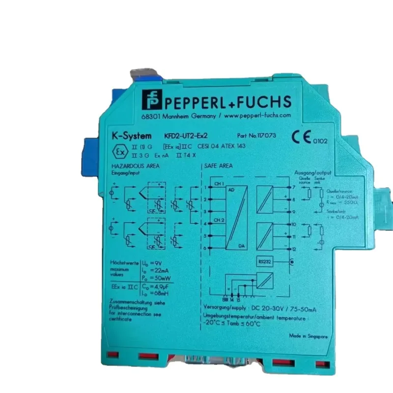 

New PEPPERLS FUCHSS UB2000-F42-I-V15 Industrial Automation Sensor Precision Pressure Transmitters for Automation Applications