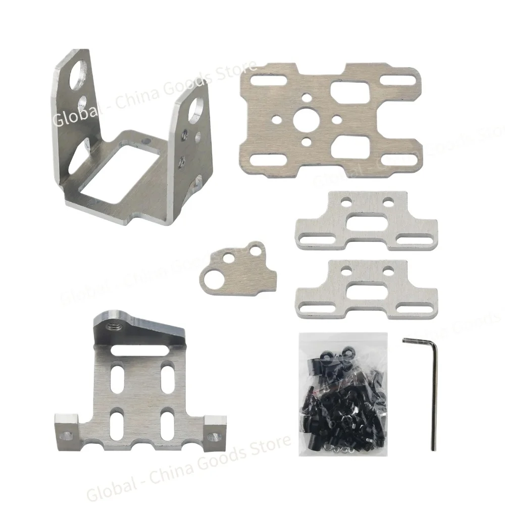

2 Axis Gimbal FPV Gimbal Drone Gimbal with Two Metal Gear Servos for Model Aeroplane Cameras