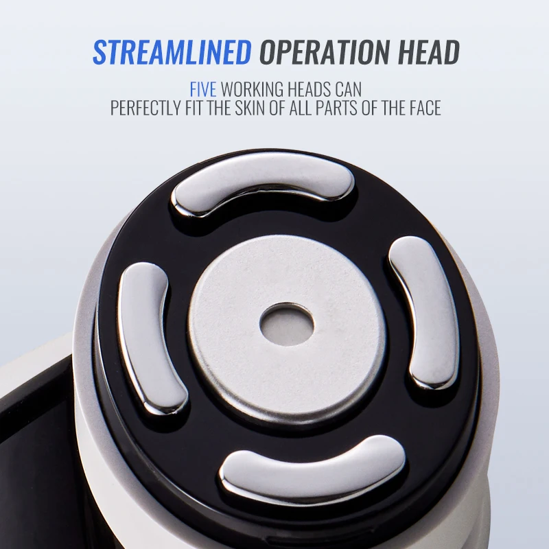 Home Facial Massager HIFU Face Lifting EMS Microcurrent Face Lifting Machine Anti-aging Facial Massager Skin Tightening Face