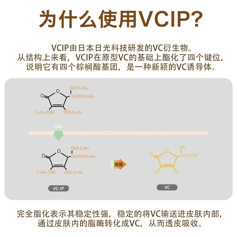 VCIP مصل 30 مللي ترطيب إصلاح اشراق الجلد لهجة الحزم متوهجة تبييض فيتامين C مصل الوجه منتجات العناية بالبشرة