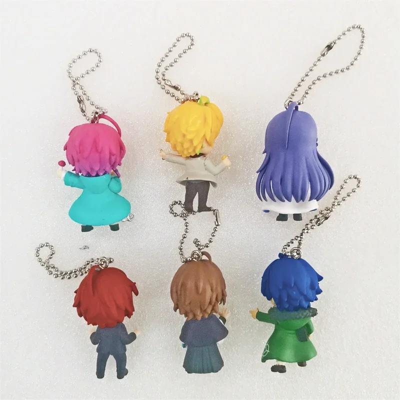 Japanese TAKARA TOMY Hypnosis Microphone Anime Figurine Mic Division Rap Battle DRB Gashapon Toy Keychain Action Figure Model