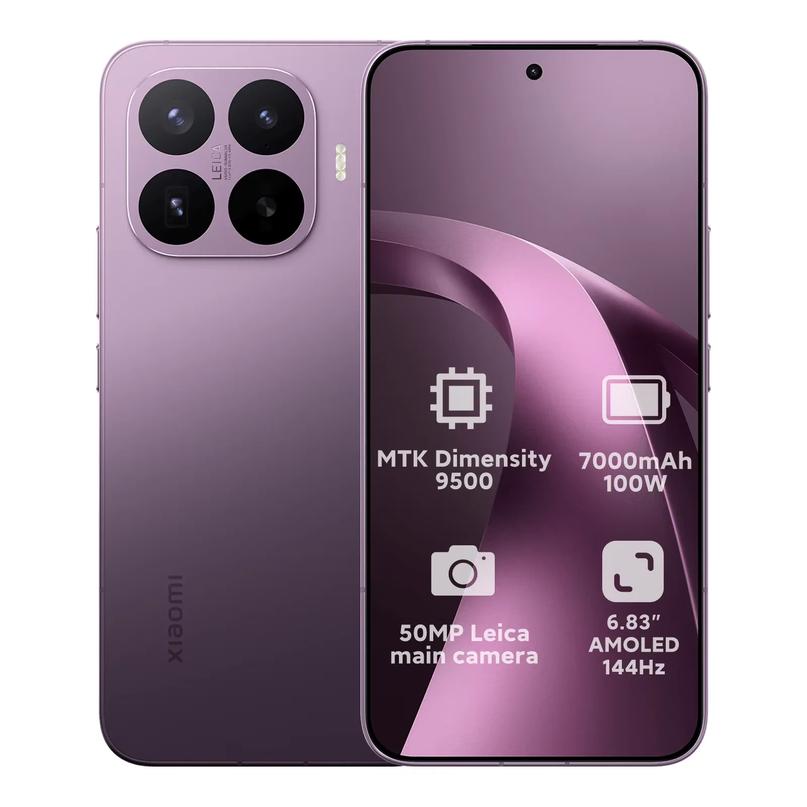 Globalna Wersja Xiaomi 17T Pro Smartphone MediaTek Dimensity 9500 7000mAh 100W 6.83" 144Hz Wyświetlacz 50MP Kamera OIS IP68 Telefon Xiaomi — zdjęcie produktu 10