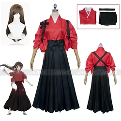 Momozono Nanami Kamisama Kiss Cosplay Costume Wig Momozono Nanami Japanese Kimono Set Uniform Women Halloween Roleplay Suit