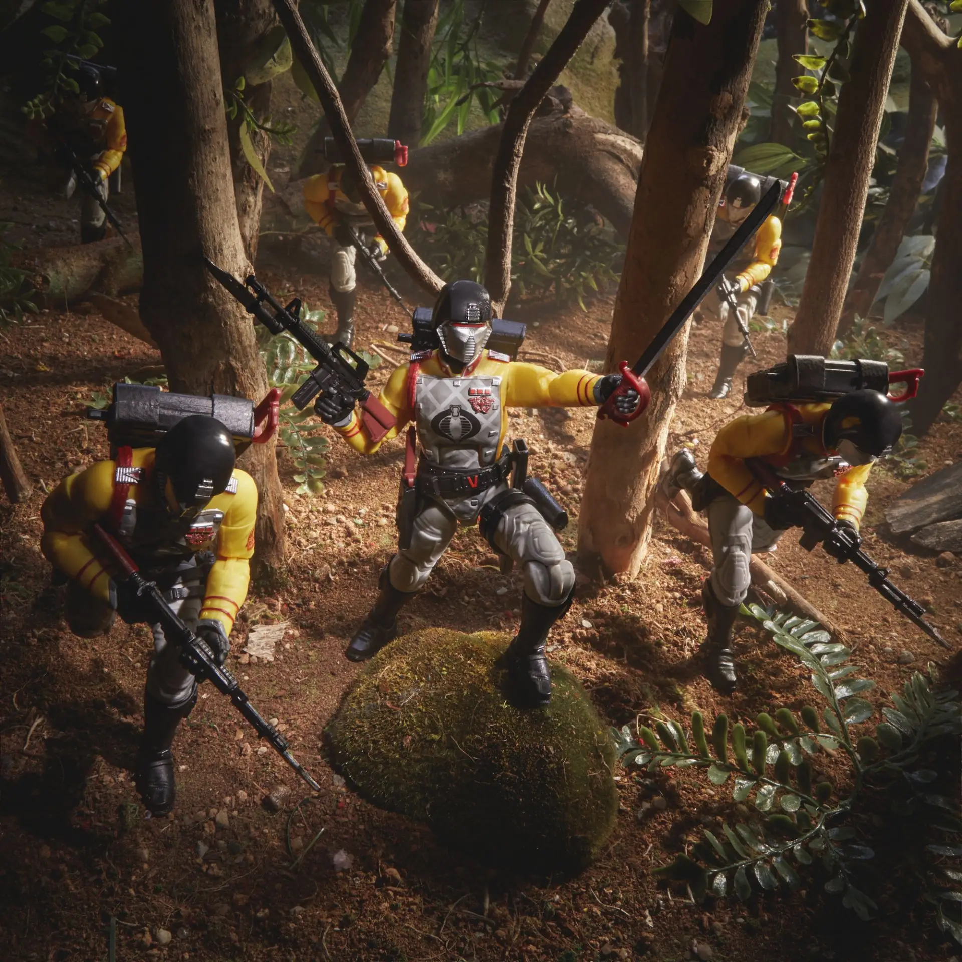 G.I.Joe 분류 파이썬 크림슨 가드 액션 피규어, 6 인치