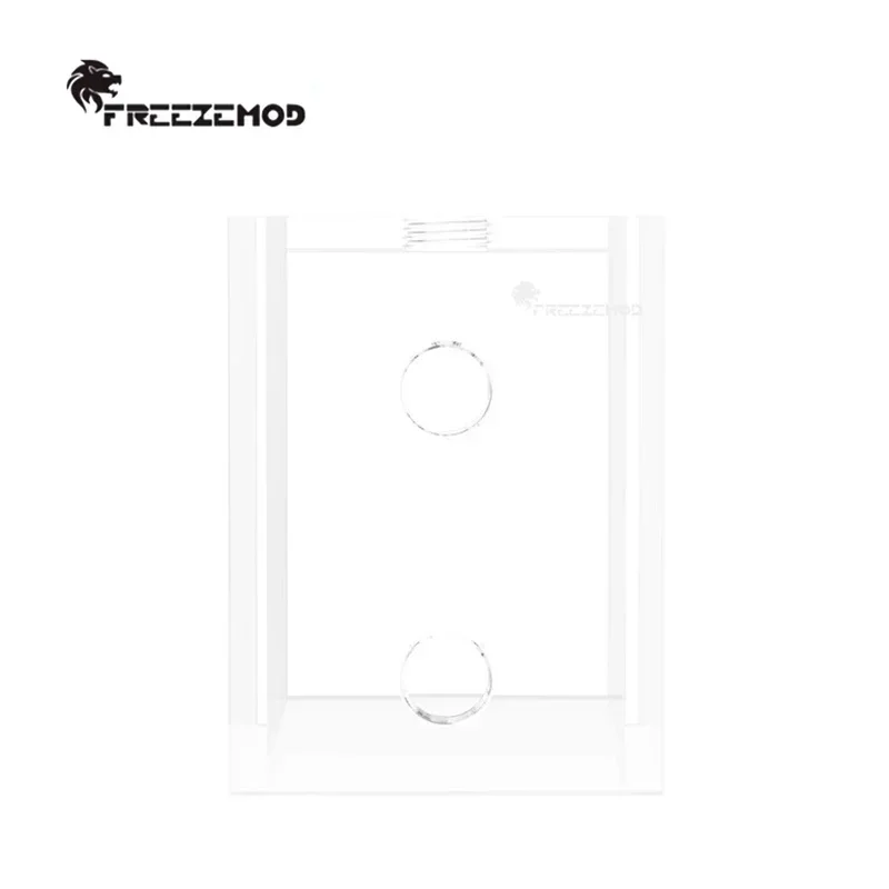 FREEZEMOD Mini Small Reservoir Fully Transparent For Computer/Laptop Watercooling, Acrylic Body, GQSX-T2