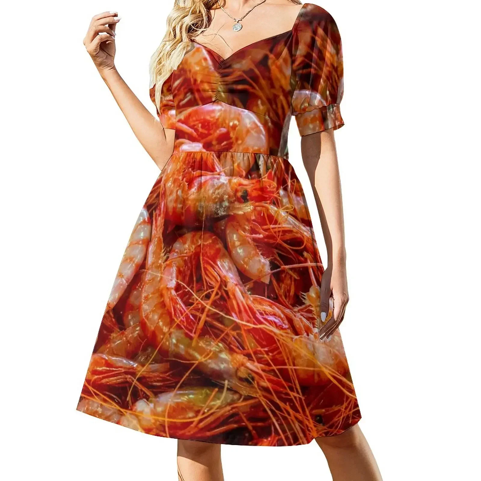 Prawns or Shrimps that is the question Sleeveless Dress Dresses Dress