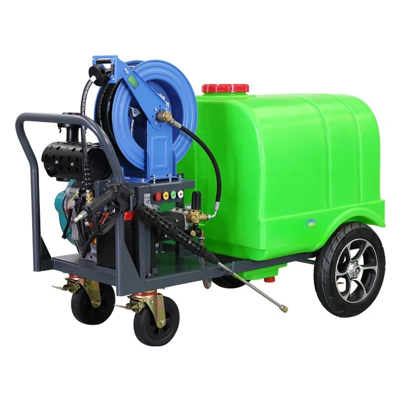 

Industrial high pressure cleaner Property community Municipal road Mobile washing car School playground cleaning car