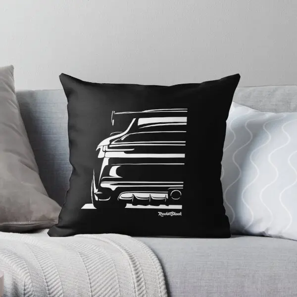 

911 Gt3 New Illustration Graphics Printing Throw Pillow Cover Square Hotel Fashion Bedroom Bed Pillows not include One Side