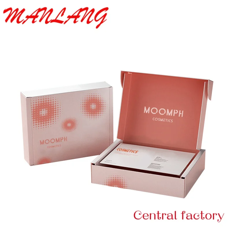 Custom  Custom logo luxury folding shoes skincare  cosmetic gift packaging corrugated mailer box shipping paper box