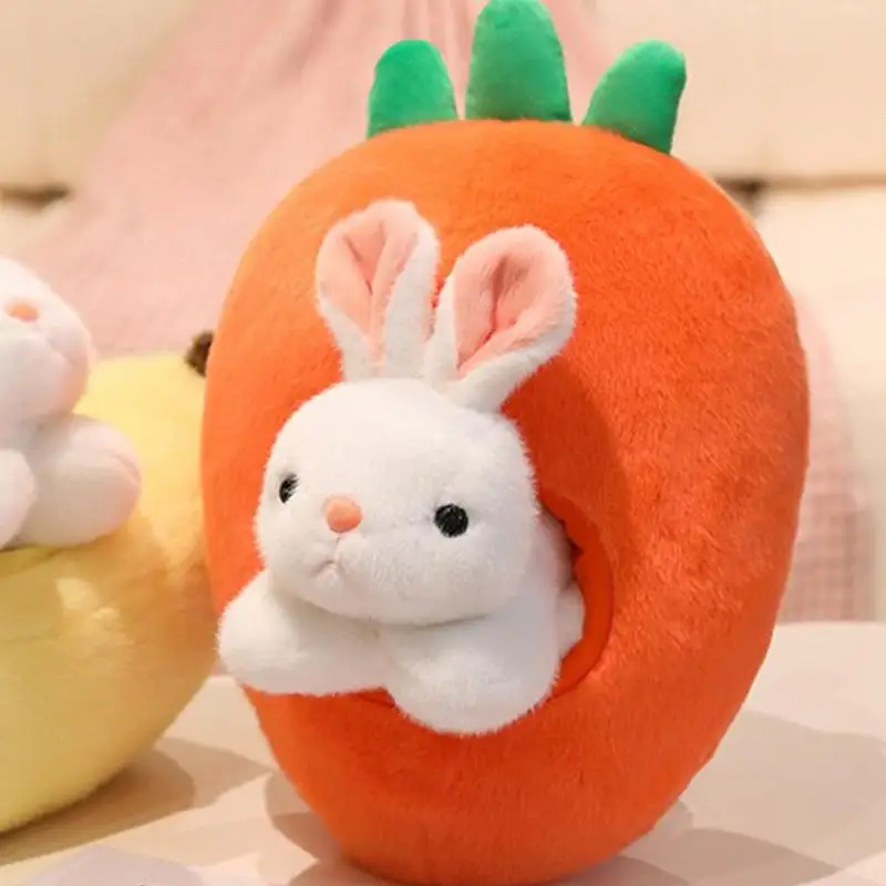 Coelhinho de pelúcia fofo macio coelho de pelúcia conforto bonecas animais e travesseiro para crianças adultos adolescentes meninos criança família aniversário
