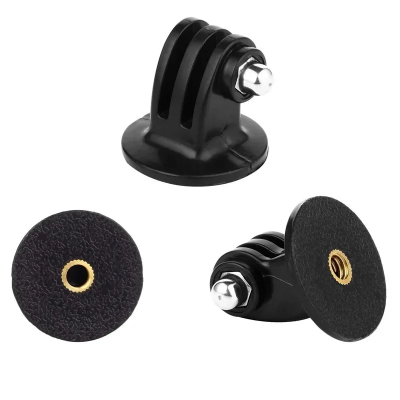 Adaptateur de trépied de 1/4 pouces pour caméra d'action, support de convertisseur pour Gopro fore11 10 9 8 7 6 5 4 3 +/3, Sony gland E Xiaomi Yi Osmo Sjcam urea A360