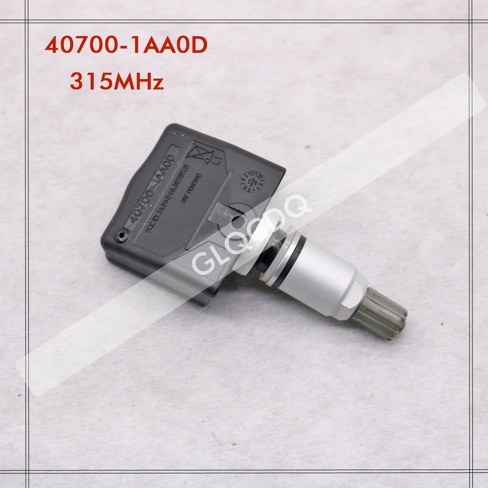 TPMS Sensor untuk 2012 2013 Nissan Sentra 315 MHZ Sensor Tekanan Ban TPMS Sensor 40700-1AA0D 407001AA0D