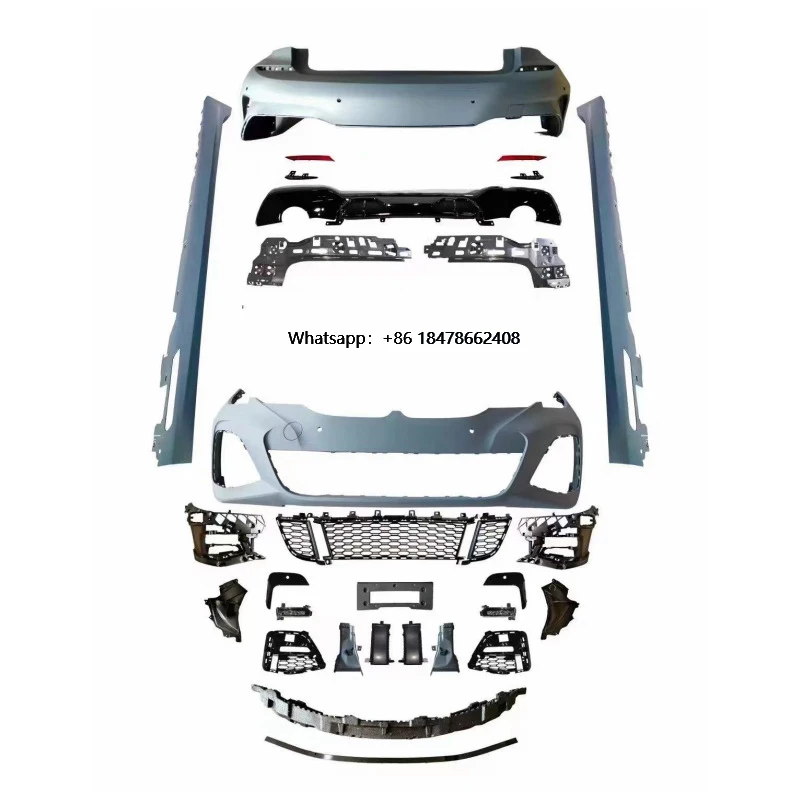 

High Quality Car Modification MT M Sport Body Kit M Tech Front Bumper Rear Bumper Bodykit for 3 Series G20 Pre 2020-2022