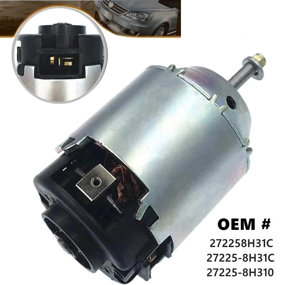 12V Heater Blower Motor Auto AC Blower for Nissan X-Trail T30 2001-2007 27225-8H31C 272258H31C 27225-8H310 RHD