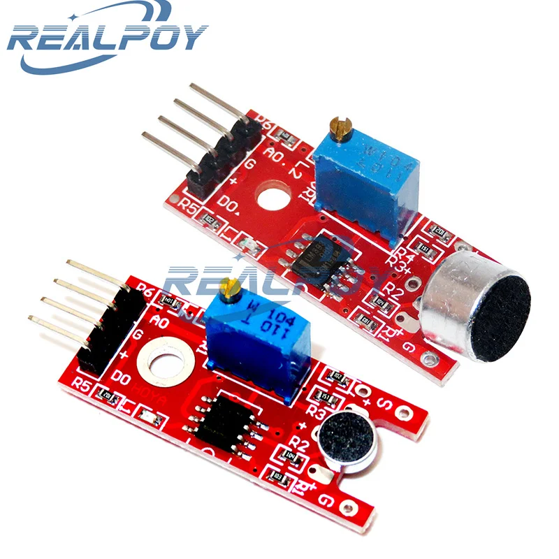 Microphone Voice Sound Sensor Detection Module For Arduino AVR PIC Analog Digital Output Sensors KY-038 KY-037