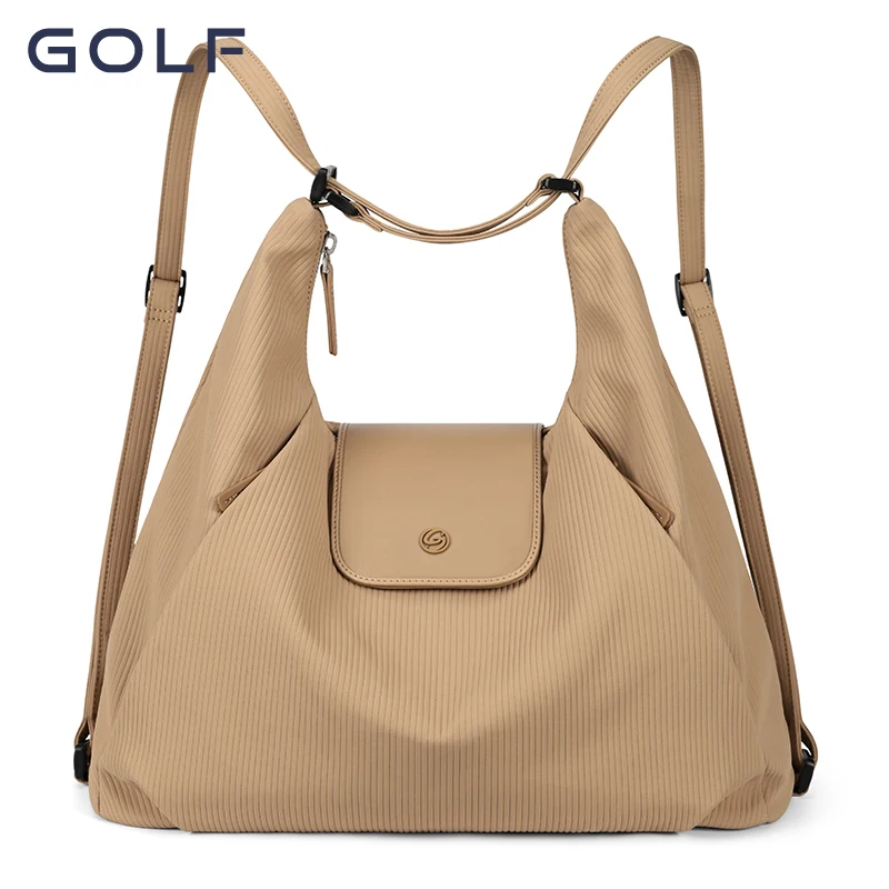 

GOLF New Women's Tote Bag Large Capacity Shoulder Bag Versatile Backpack Commute Bag for Women Oxford Cloth Sling Bag Waterproof