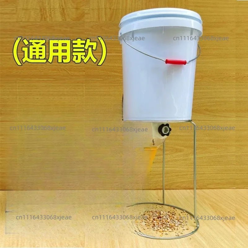 20L Automatic Poultry Feeder, 220V Smart Timing Food Dispenser for Chicken, Duck & Pigeon
