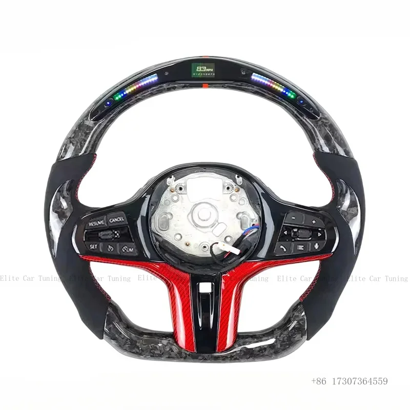 

Светодиодный руль M Sport из карбона для BMW F40 F44 G30 G38 G01 G02 G05 G06 G07 G08 G18 G20 G21 G22 G24 G80
