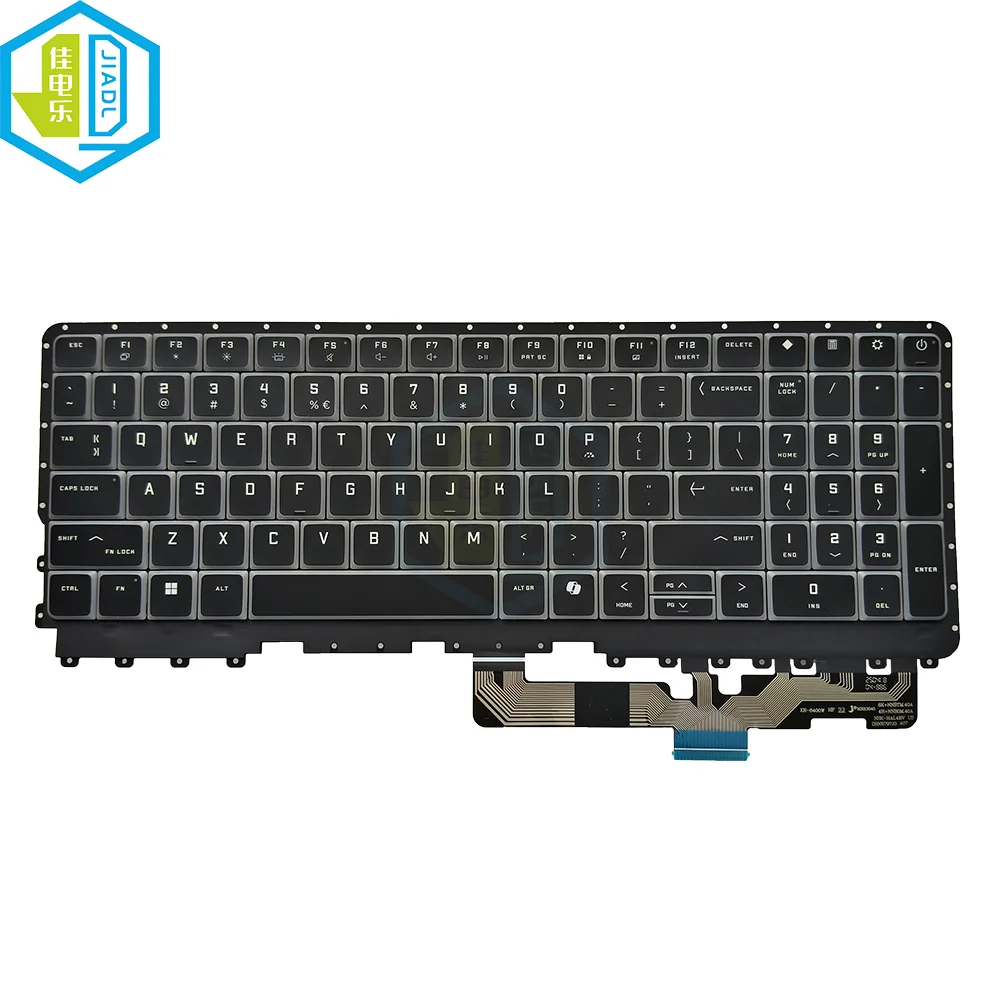Brand New Backlit US Laptop Replacement Keyboard For HP OMEN MAX D0J0 16-AH 16-AK MAX TPN-I143 with AI Key