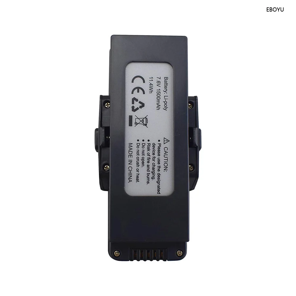 

EBOYU B7 Replacement Battery 7.6V 1500mah Li-po Battery for MJX B7 Bugs 7 RC Quadcopter RC Drone Battery