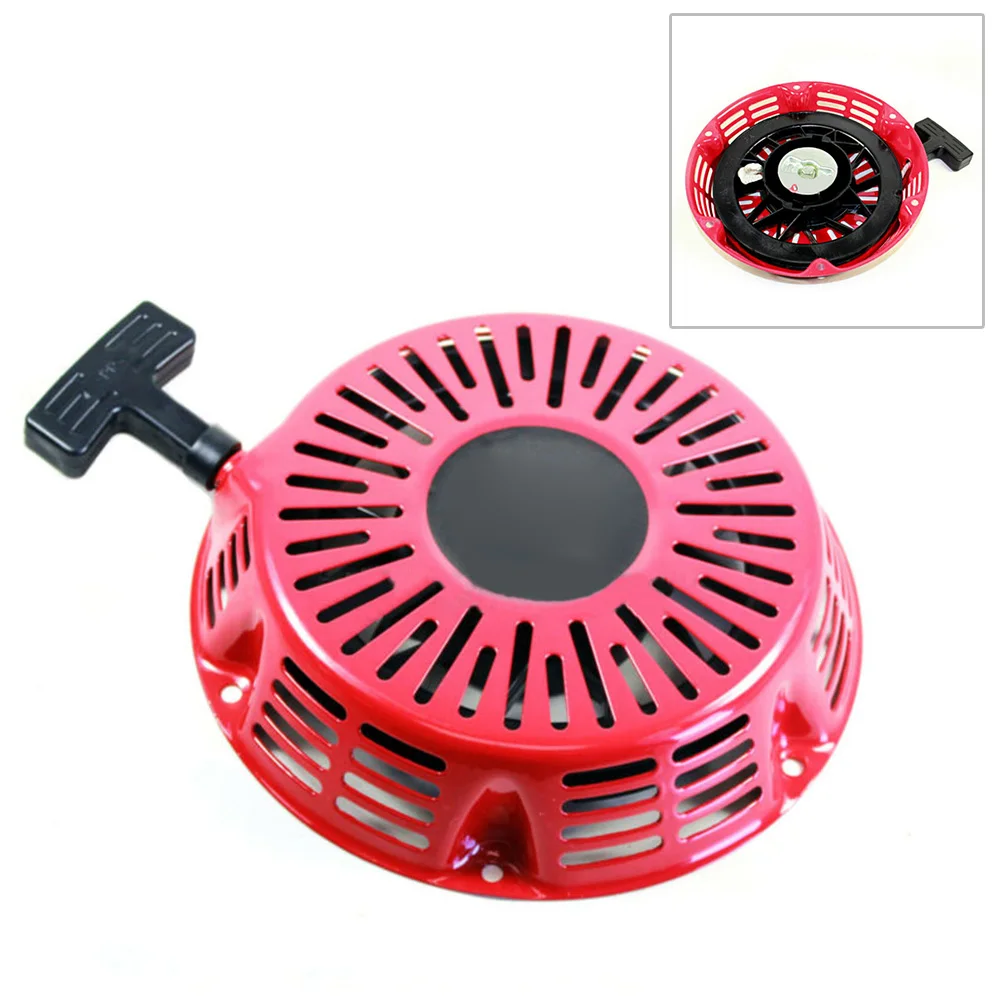 

1pc High Quality Pull Starter Alternator Assembly Starting Engine For Honda Kickback Lawn Mower Metal Practical