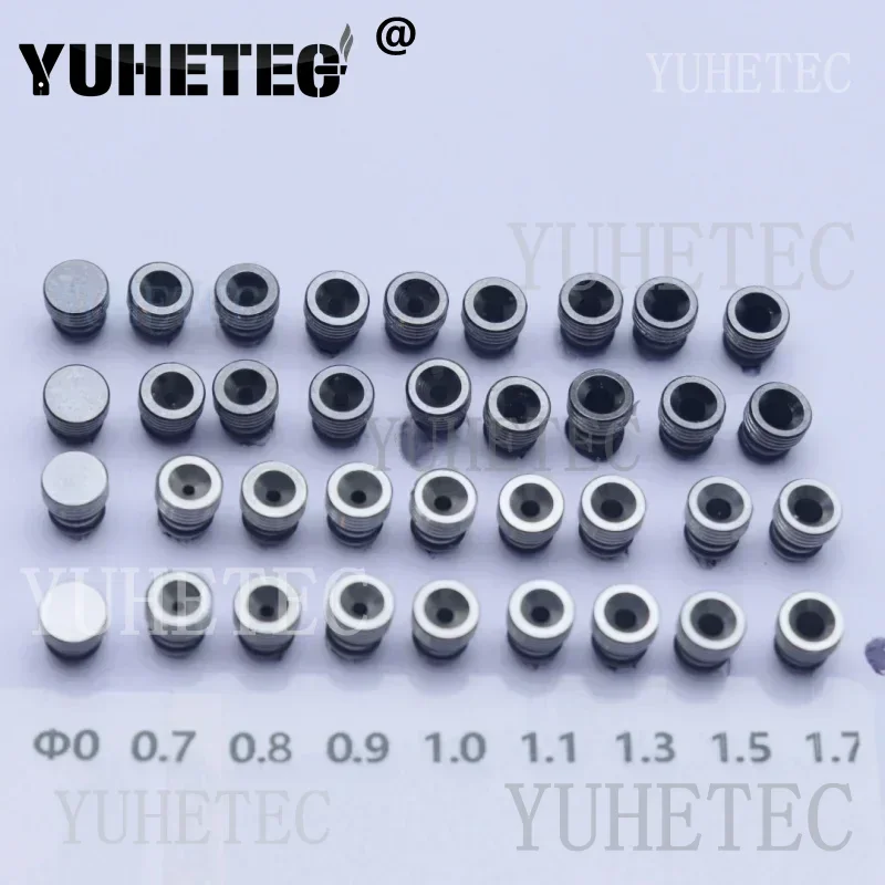 BI2HOP BISHOP MTL الفولاذ المقاوم للصدأ دبوس الهواء كمية المسمار 1 زوج (2 قطعة) مسامير التحكم في تدفق الهواء 0.7 0.8 0.9 1.0 1.1 1.3 1.5 1.7 #2