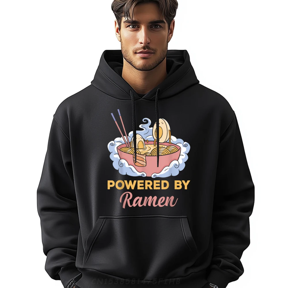 

My Favorite Type Of Is Ramen Graphic Tees Winter Camiseta Masculina Long Sleeve Pullover Hoodie