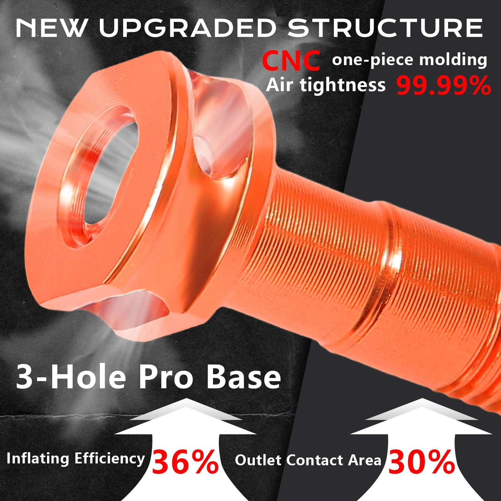 BUCKLOS Professionelle Rennradventile 40/44/55/60/65/80/100 mm Fahrrad Tubeless Ventil Gravel Bike Presta Tubeless Ventil – Detail 8