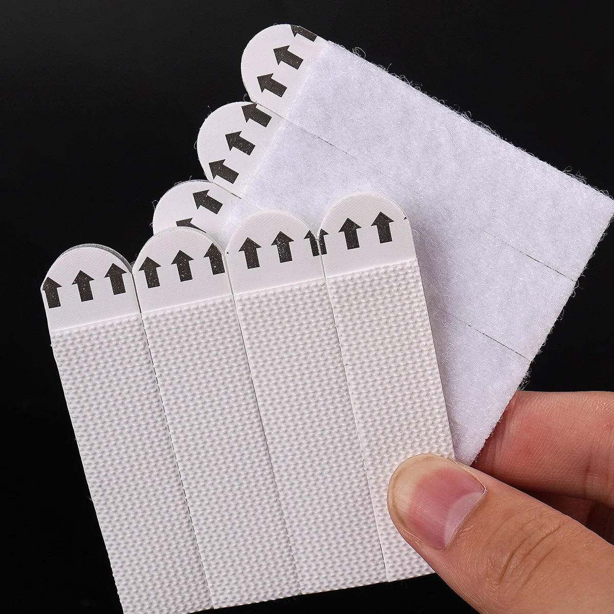 Bande adhésive Double face pour suspension murale, crochets muraux amovibles et Non destructifs sans outil, supports collants pour le bureau et la maison