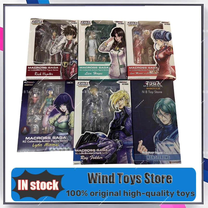 MACROSS SAGA Original KitzConcept Robotech Modelo de Personaje de Anime The Super Dimension Fortress Macross Colección Rick Hunter