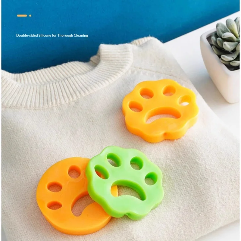Reusable Washing Machine Lint Catcher Pet Hair Remover  Filter Re‑Washable Floating Fur Catcher for Laundry Clothes