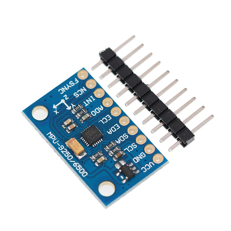 Giroscópio-sensor módulo giroscópio gy-6500 gy-9250, nove eixos, distância módulo sensor de medição, dispositivo sensor magnetômetro