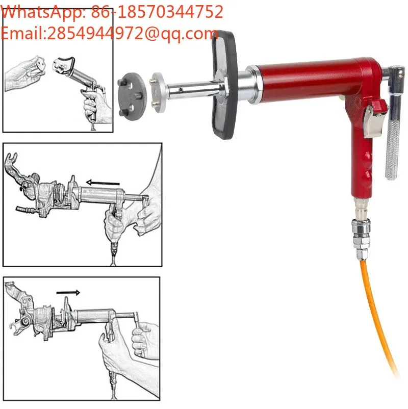 24-Piece Set of Pneumatic Brake Pump Return Tool Adjustment Piston Top Return Device