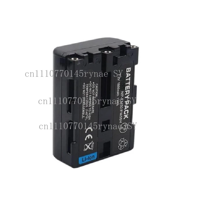 Cargador para Sony NP-FM50 FM55H, Compatible con FM30 QM50 QM70, Apto para Cámaras DSC-F707 F717 F828 A100