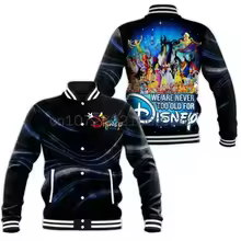 Villains Maleficent Baseball Jacket Disney Maleficent Casual Baseball Jacket