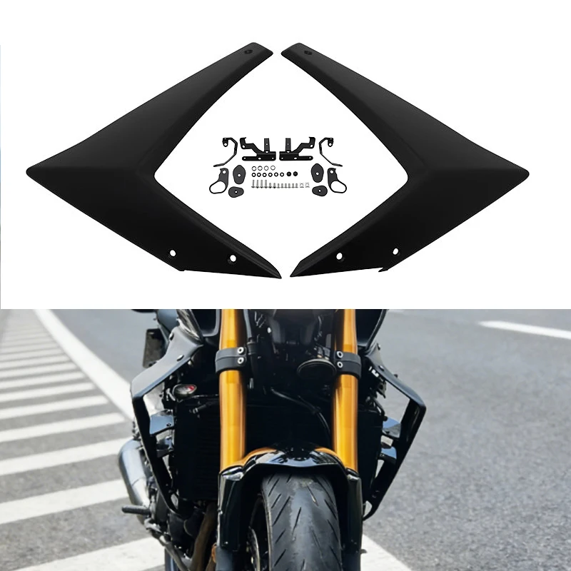 

MT-09 SP Motorcycle Sport Downforce Naked Spoilers Aerodynamic Wing Deflector For Yamaha MT09 2024 2025 Side Spoiler Accessories