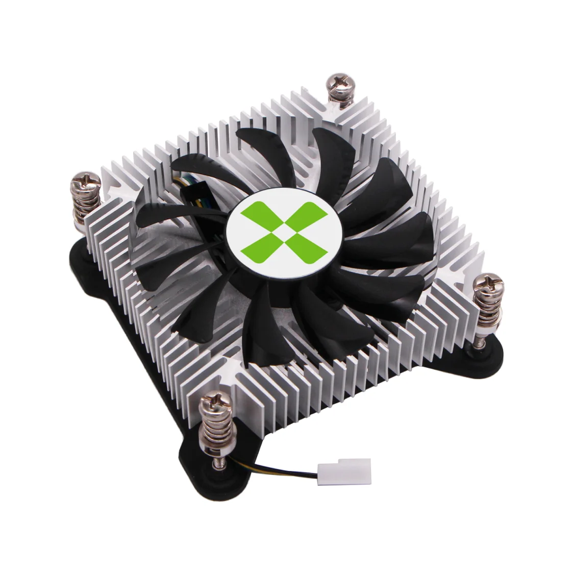 Radxa Heatsink 8418B، مصمم لـ ROCK 5 ITX، سرعة مروحة قابلة للتعديل، سهلة التركيب والإزالة.