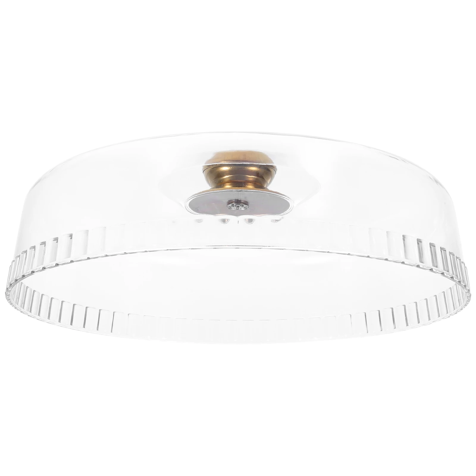 

Clear Round Cake Dome Cover 30cm Acrylic Reusable Food Display Cloche Protective Lid for Party Outdoor Use Cake Stand Cover
