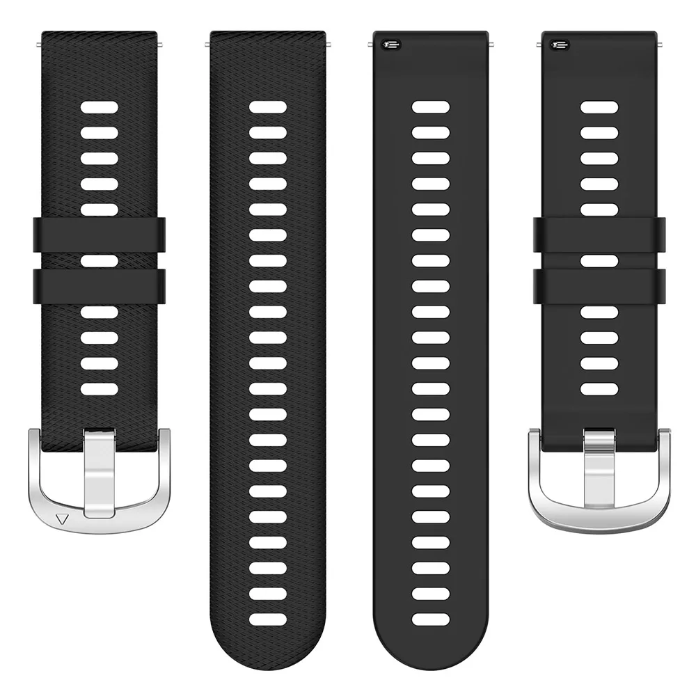 20mm Original Watch Band Strap for Garmin VivoMove Trend/Venu SQ SQ2/ Venu 2 Plus Braclet Silicone Watchband for Forerunner 245