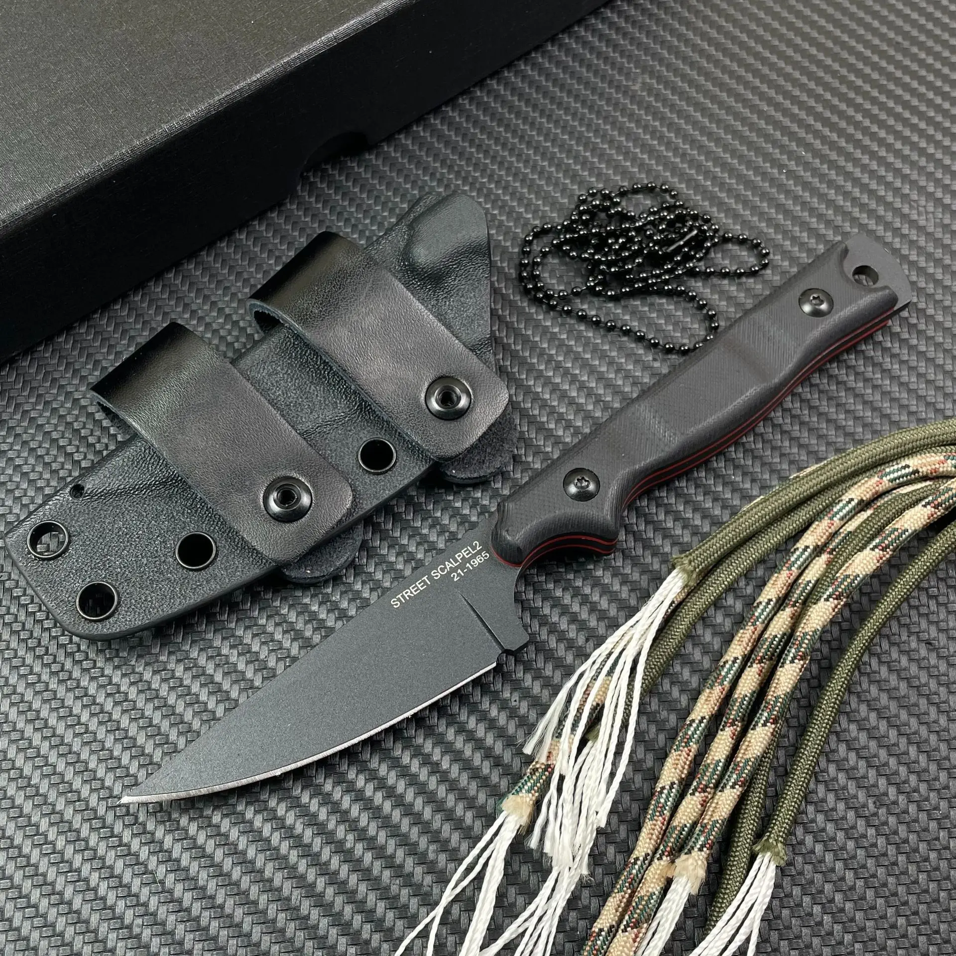 

TOPS прямой нож G10 ручка 8Cr13Mov лезвие боевой военный охотничий боевой самооборона многофункциональные инструменты для альпинизма