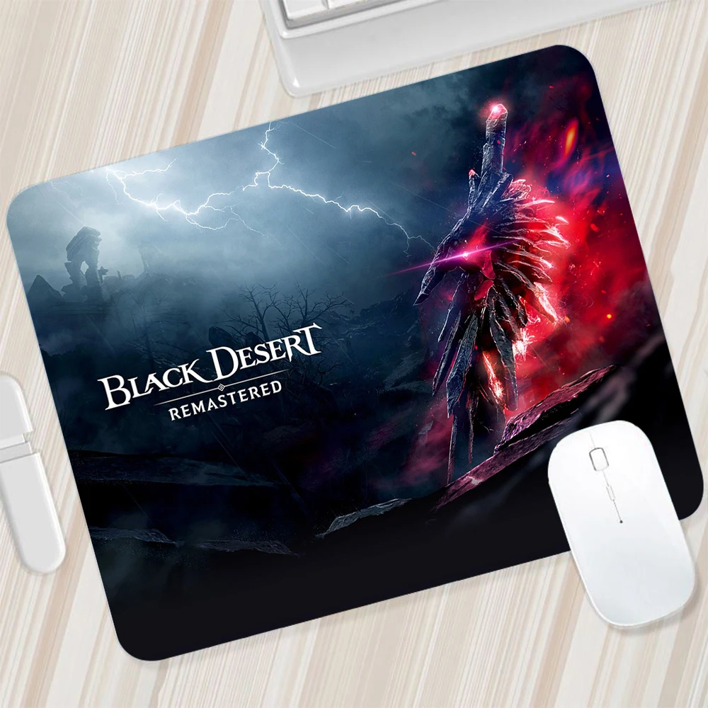 Black Desert Online Small Mouse Pad Gaming Mousepad PC Gamer Mouse Mat XXL Computer Pad Keyboard Mat Desk Pad Laptop Mausepad