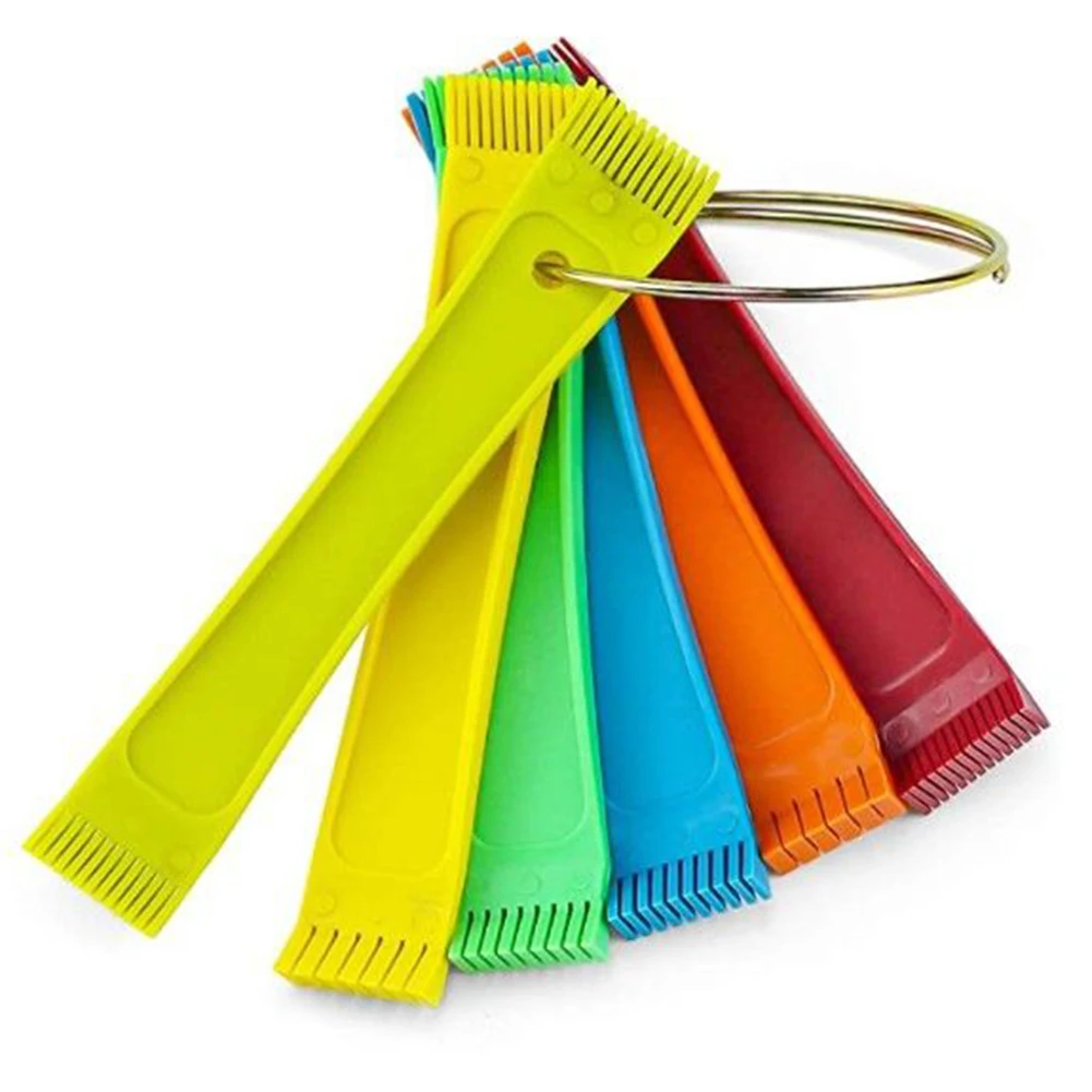 Fin Comb Tool Long Lasting Radiator and Air Conditioner Cleaning and Straightening Tool Set with Combs and Brushes