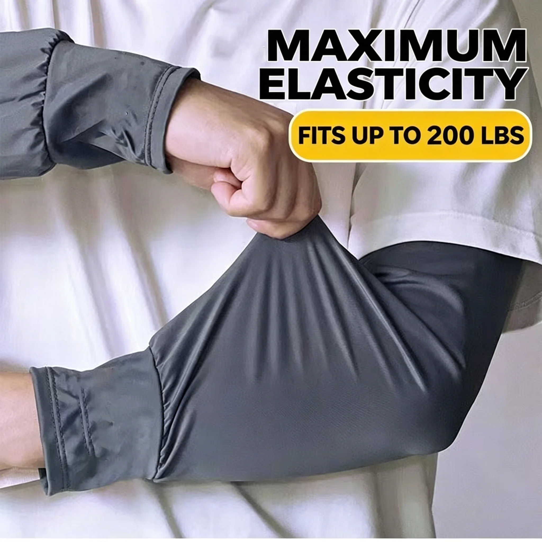 1Pair Mens Ice Arm Sleeves Breathable Sun Protection Arm Cover Sleeves For Summer Outdoor Sports Driving Cycling