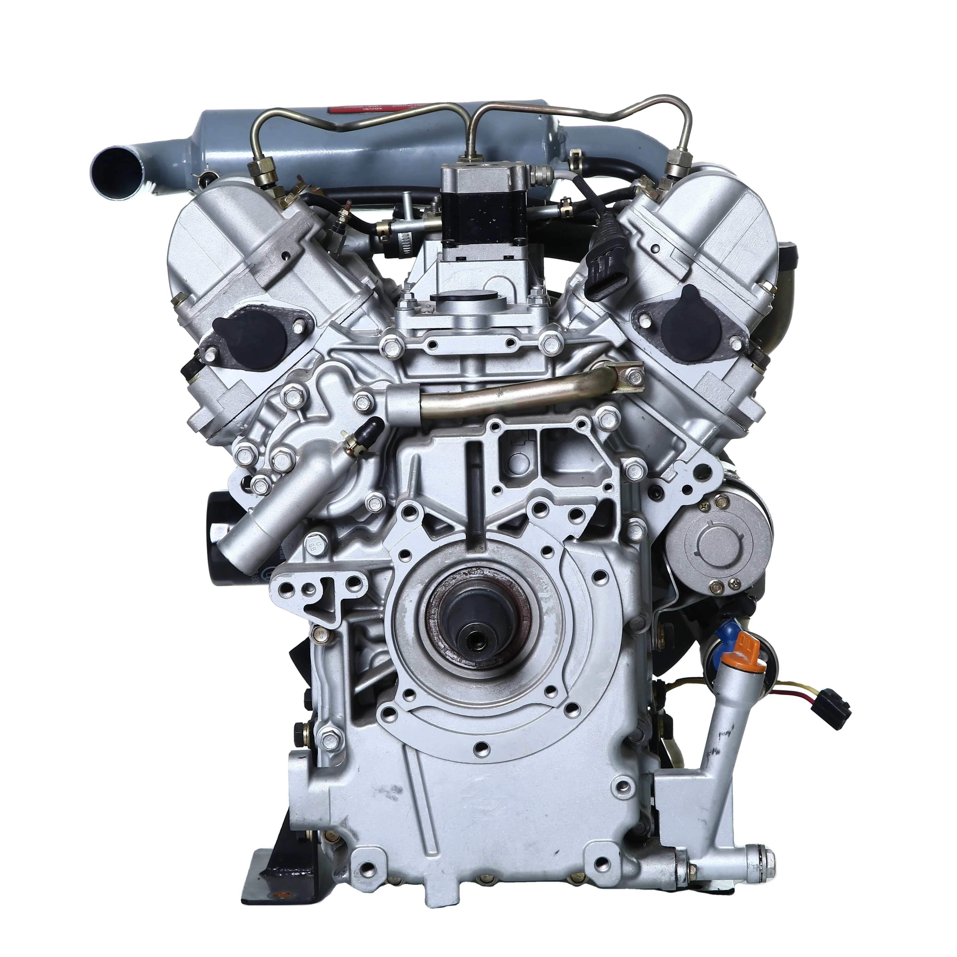 21HP V Twin Cylinder Water Cooled Vertical Shaft Engine for Mower Tractor