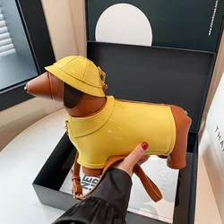 Cute Puppy Design PU Leather Bag For Women Dog Shape Crossbody Bag Women Small Tote bag