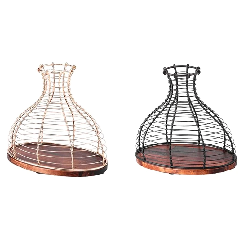 

Metal Wine Cork Holder Wine Stopper Display Vase Farmhouse Ornament Multipurpose Cage Practical Container For Gift Easy To Use