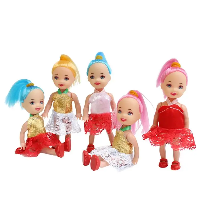 Princess Dolls 3 Inch Miniature Pocket Princess Dolls Doll Clothes Outfits Dresses Set With Clothes And Shoes Included At Random