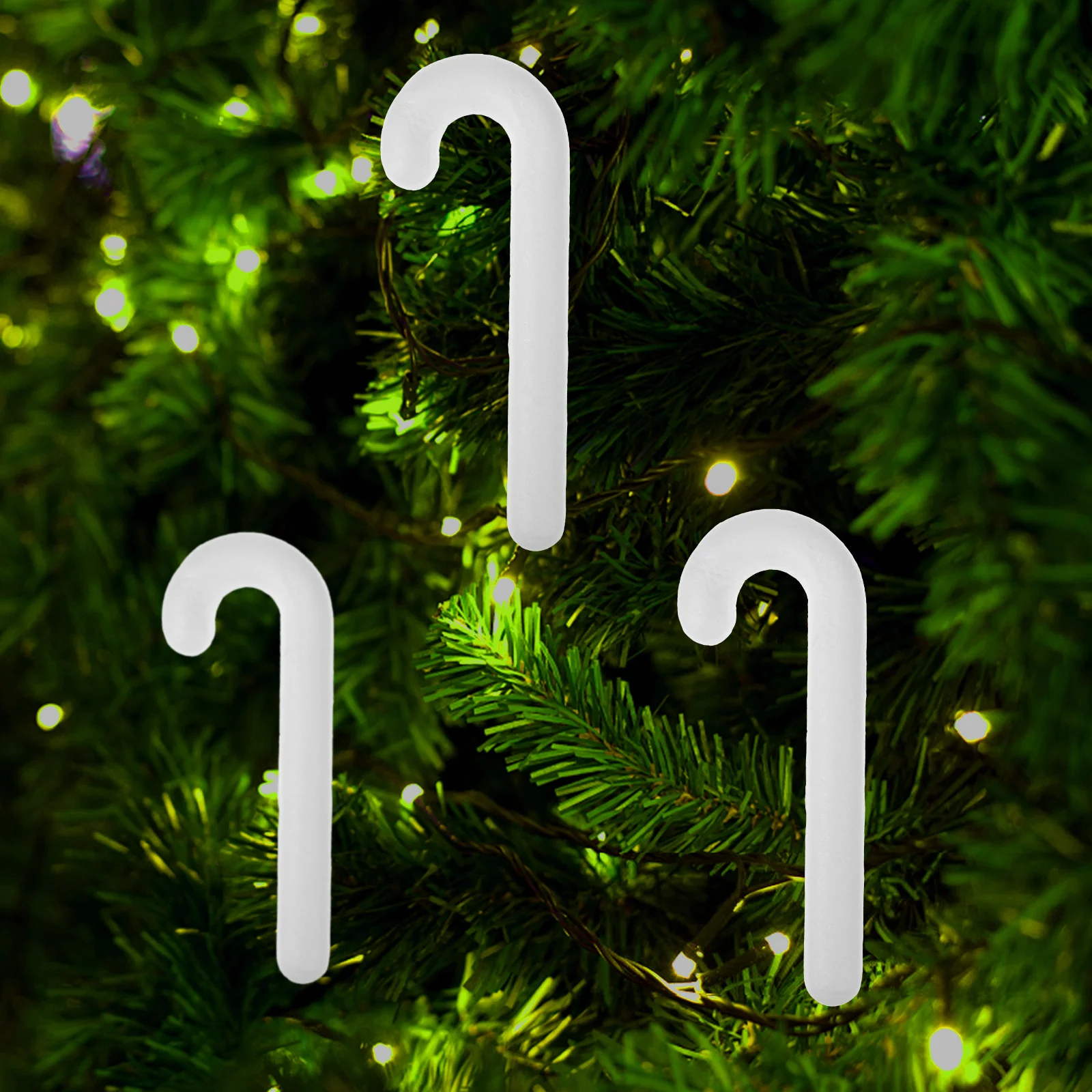 

6Pcs Xmas Tree Hanging Crutches Foams Decoration Christmas Pendants Party Home Decor Xmas Tree Pendants